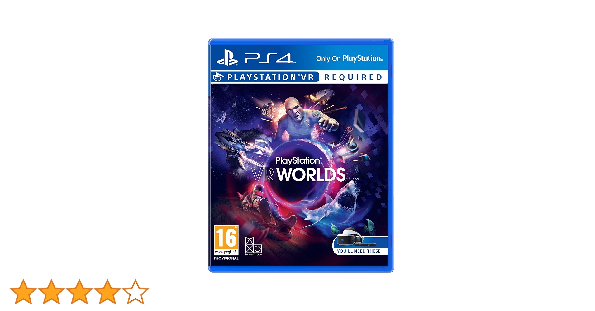 PS4 PlayStationVR WORLDS同梱版
専用台、コントローラ Amazon.co.jp: PlayStation VR“PlayStation VR WORLDS